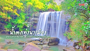 น้ำตกทุ่งนาเมือง อุทยานแห่งชาติผาแต้ม ที่เที่ยวอุบลราชธานี